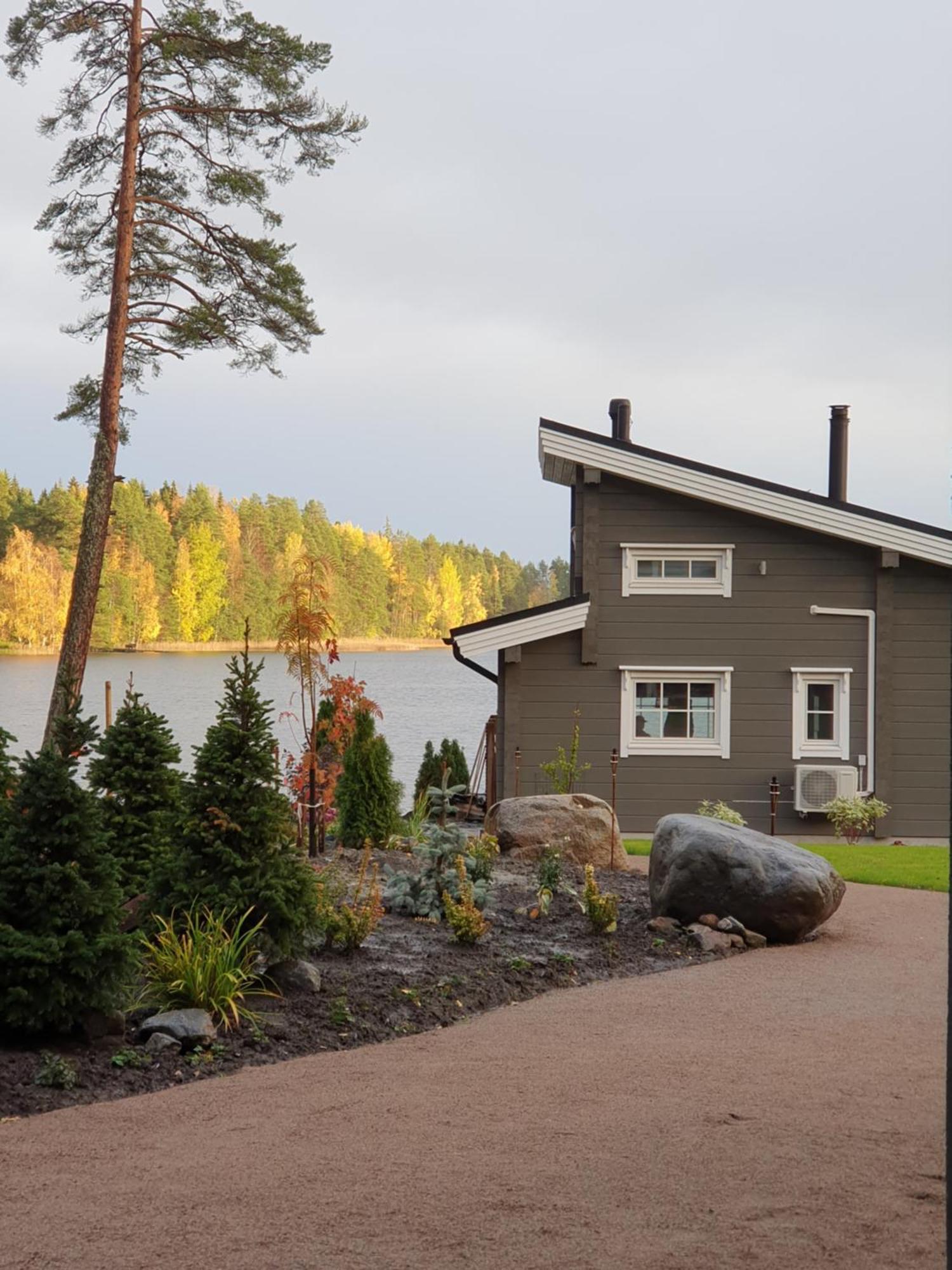 Stunning Log Cabin 45M2 On The Shore Of Kallavesi. Kuopio Exteriér fotografie