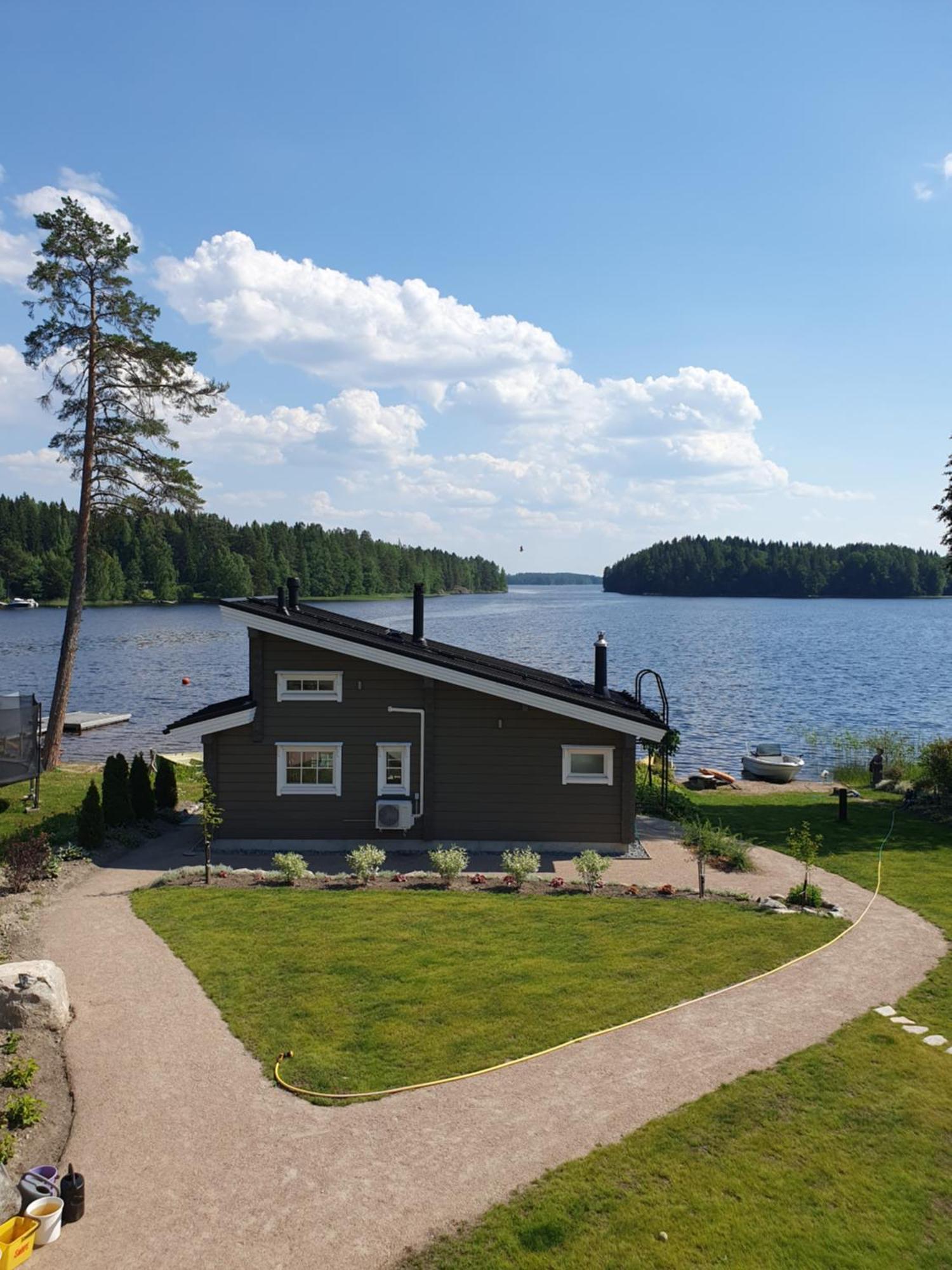 Stunning Log Cabin 45M2 On The Shore Of Kallavesi. Kuopio Exteriér fotografie
