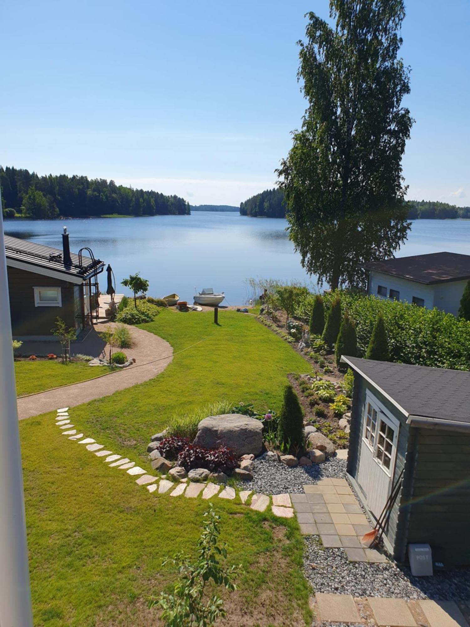 Stunning Log Cabin 45M2 On The Shore Of Kallavesi. Kuopio Exteriér fotografie